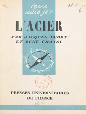 cover image of L'acier
